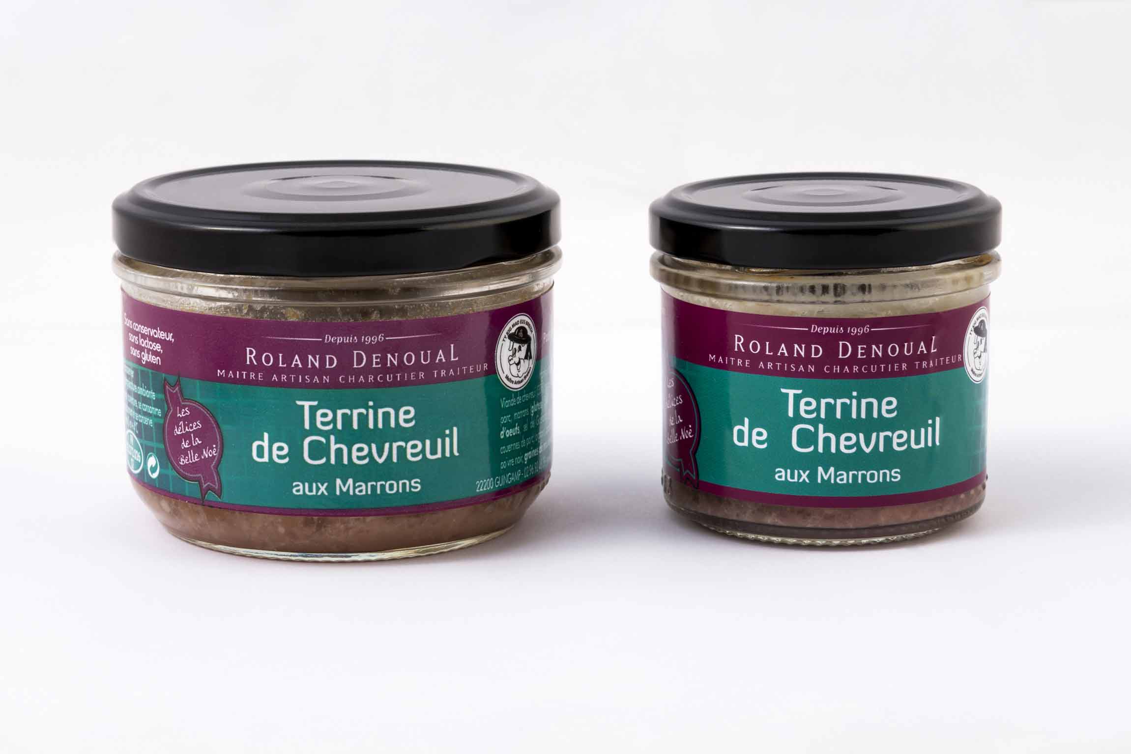 Terrine de chevreuil aux marrons