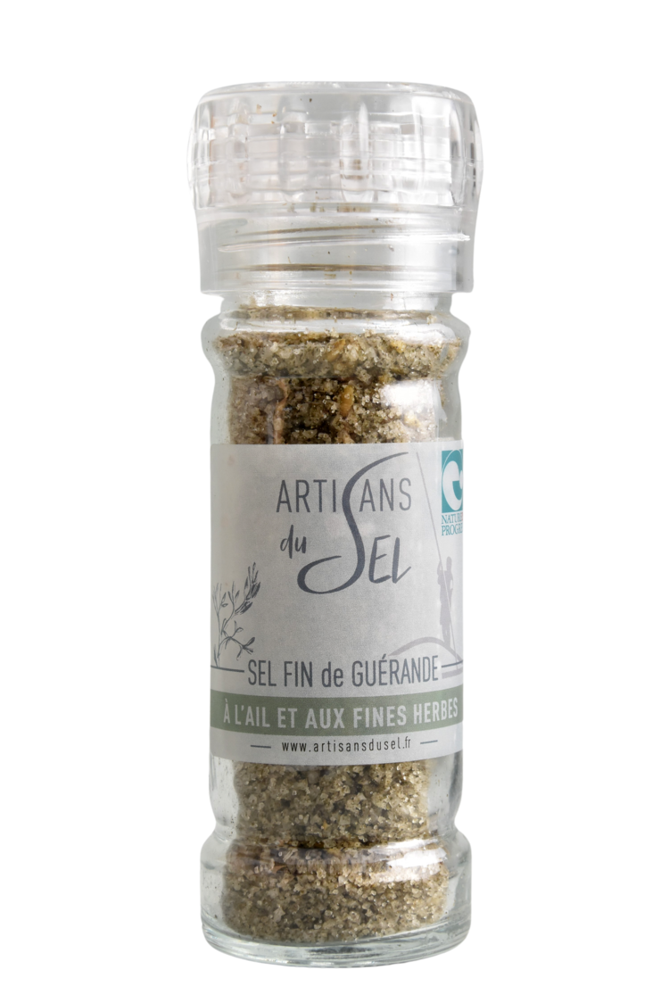 Moulin à Sel à l'Ail et Fines Herbes 80g