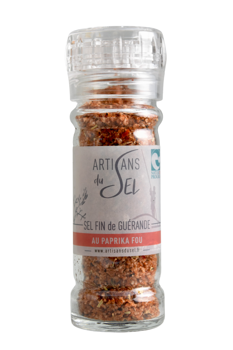 Moulin à sel au Paprika fou 80g