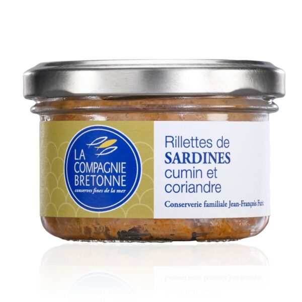 Rillettes de sardines aux deux épices