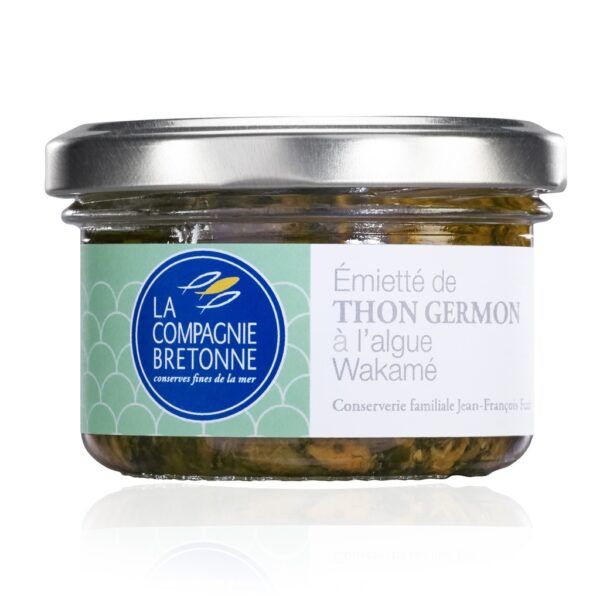 Emietté de thon Germon à l'algue Wakamé