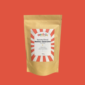 Matcha cacao latte