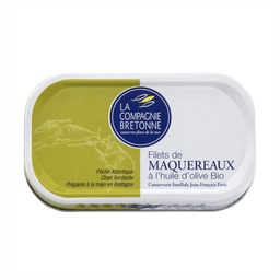 Filets de maquereaux au naturel