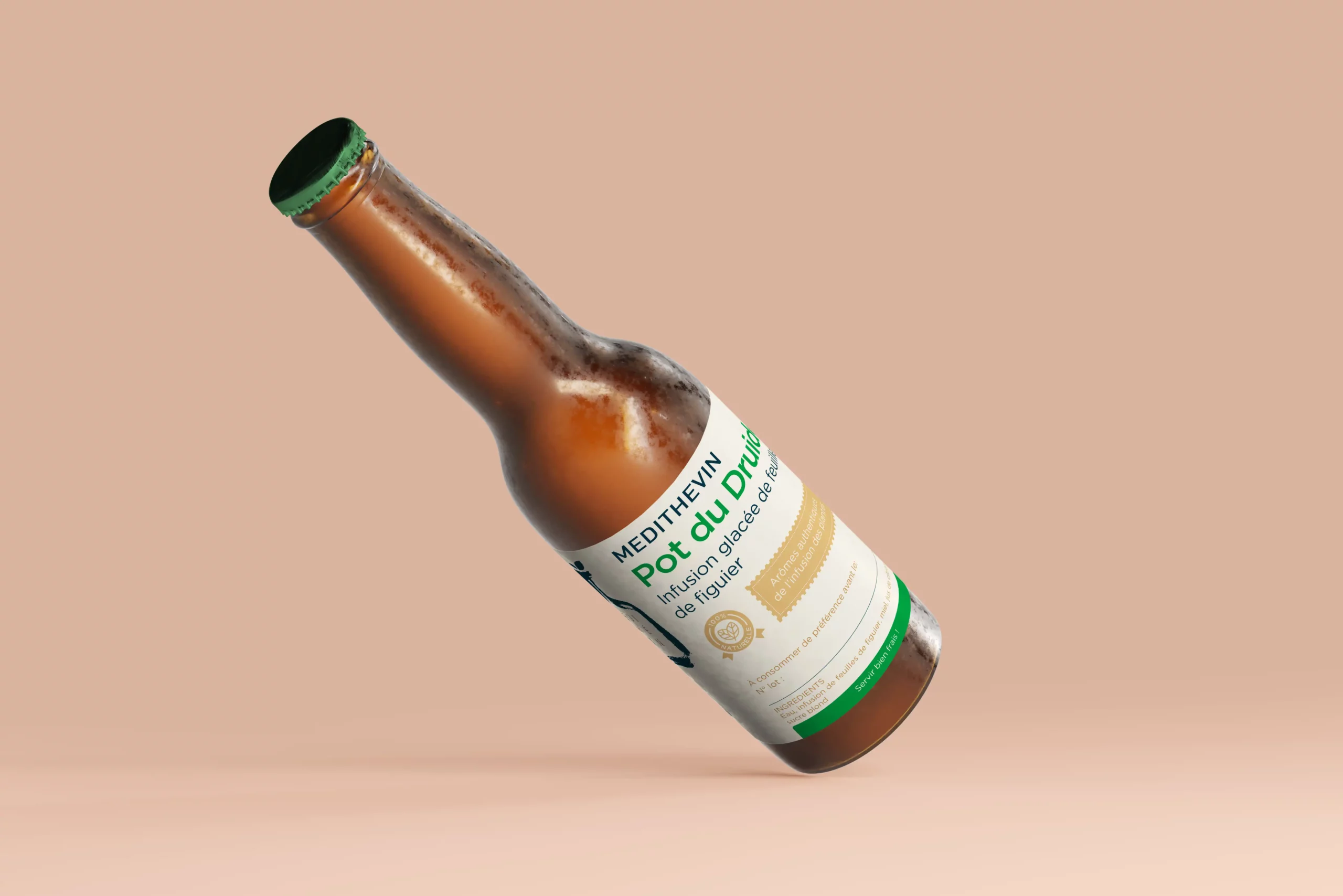 Pot du druide (thé glacé figuier, miel, citron) 33cl