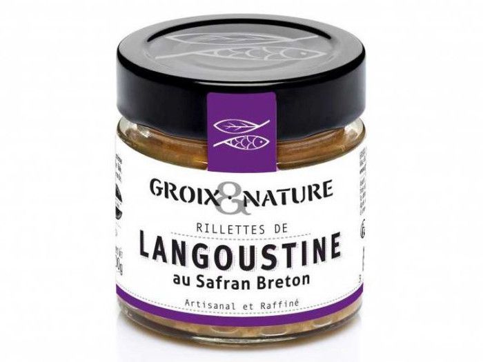 Rillettes de Langoustine au Safran Breton Groix & Nature 100 g