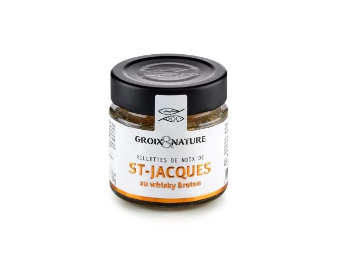 Rillettes de Noix de Saint-Jacques à la Bretonne Groix & Nature 100 g