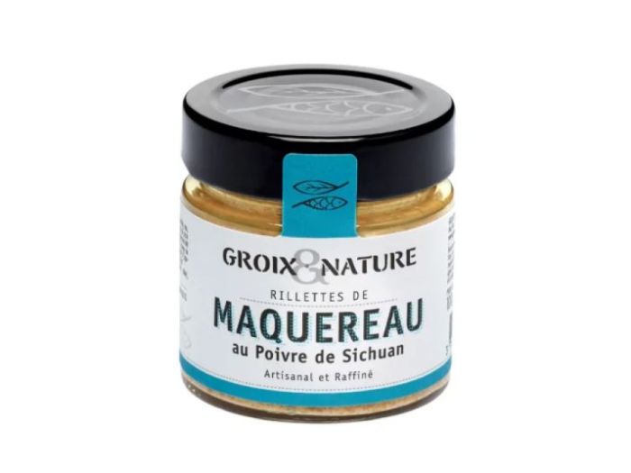 Rillettes de Maquereau Fumé au Bois de Hêtre Groix & Nature 100 g