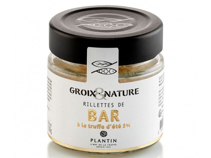 Rillettes de Bar à la Truffe d’Été 5 % Groix & Nature 100 g